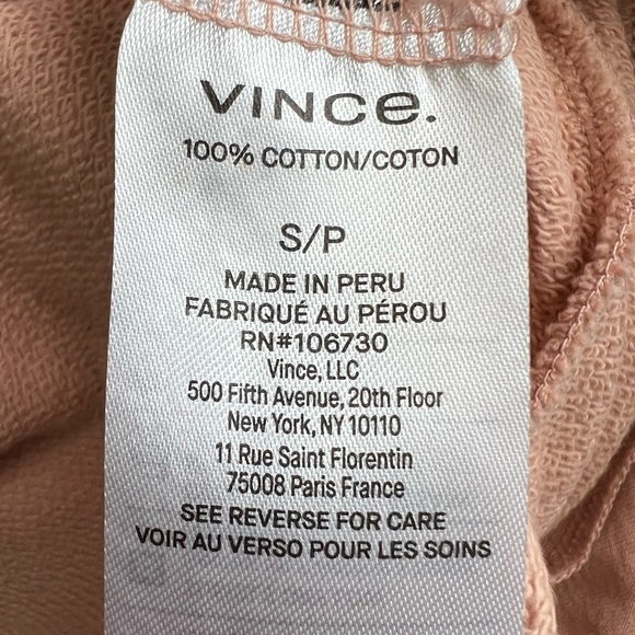 NWT Vince Wide Leg Cropped Sweatpant Size Small - Picture 10 of 13